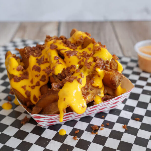 BACON AND CHEESE POTATO WEDGES
